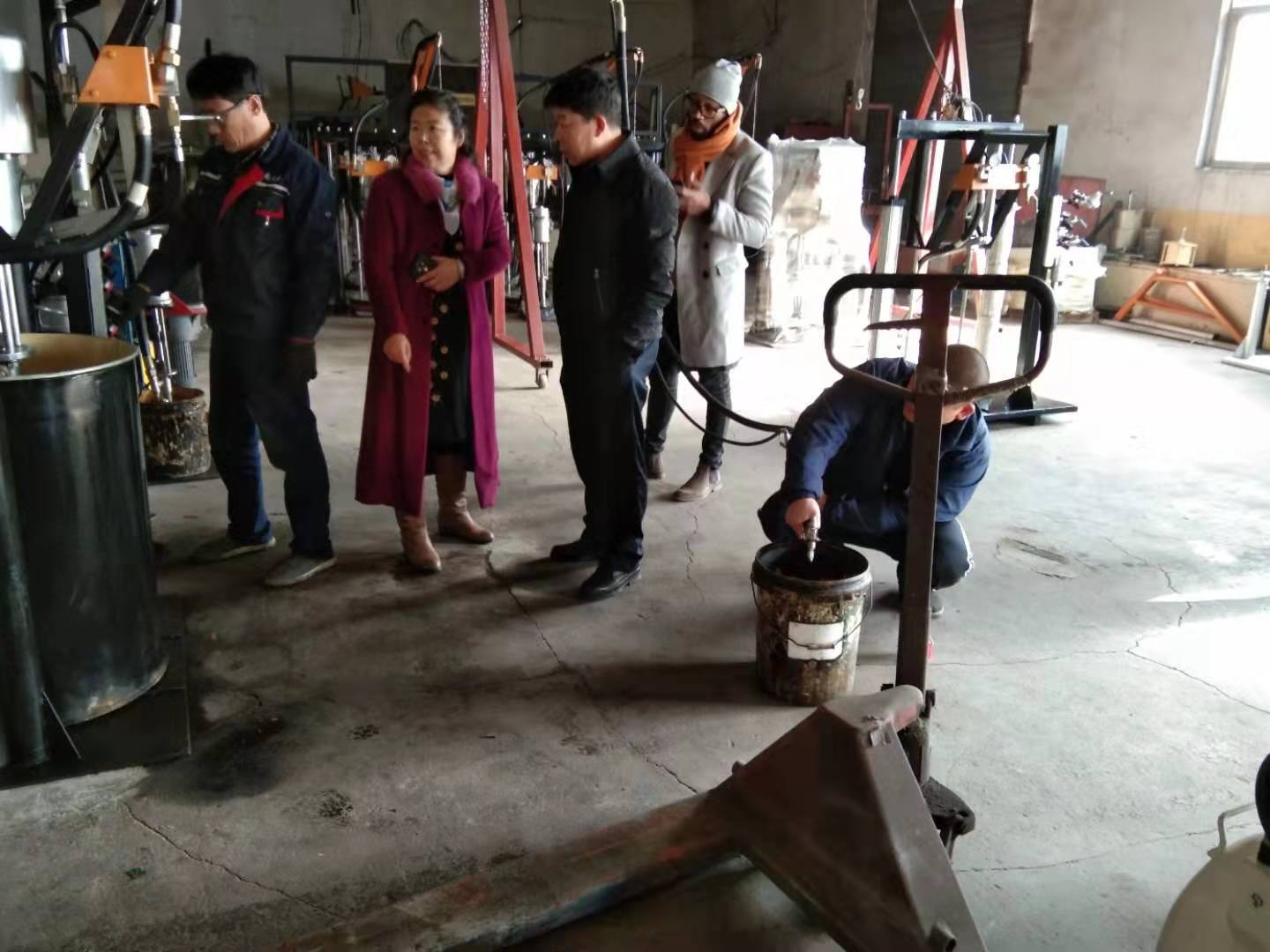 友人前來公司洽談業(yè)務(wù)！